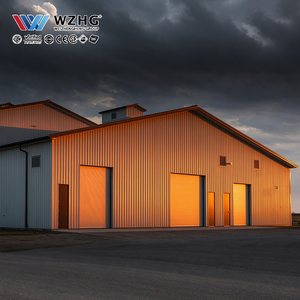 Almacén Metálico Comercial con Revestimiento de Panel Sándwich Aislado para Empresas de Manufactura con Garantía de Trazabilidad de Materiales - Product Image 1