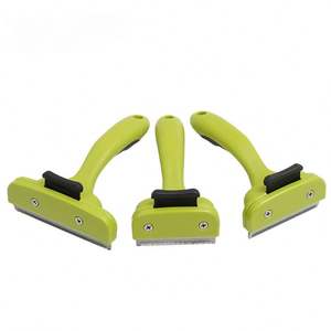 Cepillo KingHon para el cuidado de mascotas, herramienta para eliminar el pelo suelto, rastrillo para el subpelo, peine para desenredar nudos y remover enredos, reduce la caída del pelo hasta en un 95% - Product Image 1