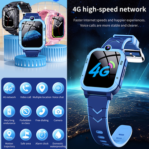 ODM montre intelligente enfants avec carte Sim 4G appel vidéo téléphone caméra SOS suivi LBS WiFi positionnement rappel de sécurité mode de classe - Product Image 3