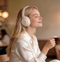 Casque sans fil Bluetooth à batterie amovible, suppression active du bruit (ANC), circum-auriculaire, haut-parleur stéréo 40 mm, autonomie de 40 heures