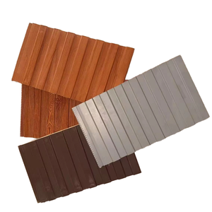 Panneaux muraux sandwich en acier isolants en polyuréthane de style moderne et écologiques pour atelier, sous-sol, salle à manger - Résistants au feu, garantie 5 ans - Product Image 1