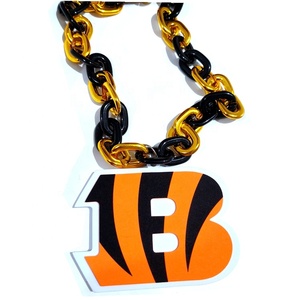 Haiwin Đảng tùy chỉnh thể thao chuỗi lớn 3D Jumbo Fan Chuỗi liên kết vòng cổ bọt - Product Image 4