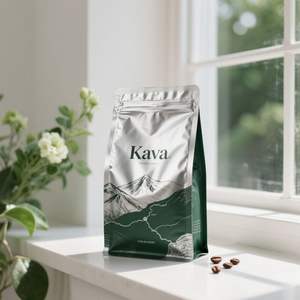 Bolsas Biodegradables de Alta Barrera para Café y Té, Color Negro Mate, 250g 500g, Bolsa para Granos de Café con Válvula - Product Image 6