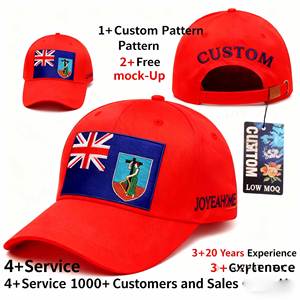 WholesaleSaint MartinIndependence Day Marchandise Drapeau Broderie <span class=keywords><strong>Chapeaux</strong></span> Drapeaux Cadres Foulards Personnalisables Montserrat <span class=keywords><strong>Chapeaux</strong></span> - Product Image 3