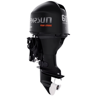 Moteur hors-bord stable de 20 CV à 4 temps, 362 cm³, bicylindre, essence, moteur marin à faibles vibrations pour une navigation confortable