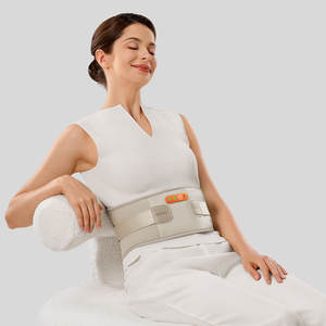 Kabelloser Therapie-Taillenmassagegürtel 6000nm 14000nm Vibration Lendenwirbelstütze Massagegerät für Unterer Rückenschmerzen-Linderung - Product Image 1