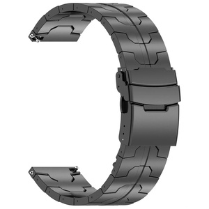 Correa de Reloj de Metal de Titanio de 22 mm, Correa de Repuesto Inspirada en Iron Man para Reloj <span class=keywords><strong>Huawei</strong></span> GT4 <span class=keywords><strong>GT3</strong></span> 4Pro 46 mm, Reloj Samsung Galaxy - Product Image 5