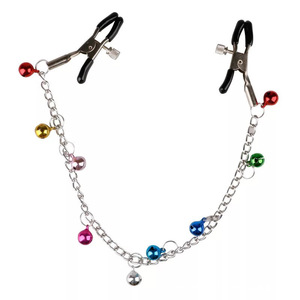 [การเปรียบเทียบราคาทั่วประเทศ] WILDTOY Paradise SM Erotic Bell Chain Nipple Clips - มีอุปกรณ์เสริมแบบกำหนดเองให้บริการ - Product Image 1