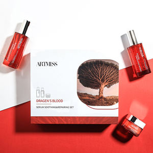 Set de Cuidado Facial Dragon Blood Soothing Repair con Niacinamida para Iluminar el Tono, Hidratación Profunda y Reducción del Enrojecimiento - Product Image 2