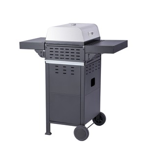 Gril à gaz moderne à 2 brûleurs <span class=keywords><strong>Four</strong></span> à <span class=keywords><strong>pizza</strong></span> GPL en acier inoxydable avec <span class=keywords><strong>table</strong></span> d'appoint portable <span class=keywords><strong>pour</strong></span> boîte à <span class=keywords><strong>pizza</strong></span> <span class=keywords><strong>pour</strong></span> jardin, patio ou arrière-cour - Product Image 6
