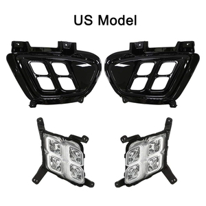 LED DRL Feux Diurnes Daylight Étanche 12v brouillard lampe car Styling lumières <span class=keywords><strong>Pour</strong></span> KIA Sorento 2015 2016 - Product Image 4