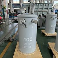 Transformateur électrique DingXin 11kv 110V/220V Transformateur de distribution de type huile 15kva Monophasé Montage sur poteau Refroidissement ONAN