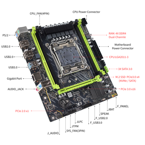 Nuevo Conjunto de PC de Escritorio PANDL Xeon E5-2650 V4 C612 Micro-ATX con Memoria DDR4 ECC de Doble Canal y 128 GB - Product Image 2