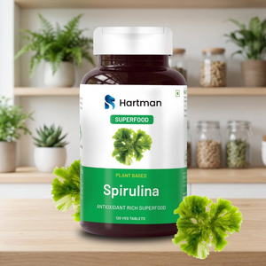 Capsules de spiruline Superaliment dense en nutriments pour l'énergie, l'immunité et le soutien antioxydant avec des protéines à base de plantes - Product Image 3