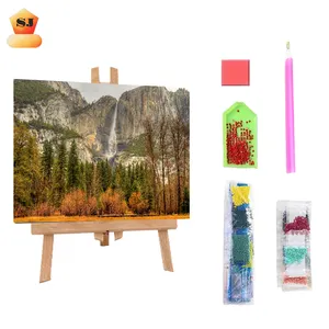 Full Color Custom DIY 5D Diamond Dot Painting Colorful Landscape Personalized Customized Gift by Number Kits