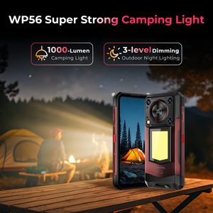 Oukitel wp56 16000mAh Tuổi thọ pin dài Điện thoại thông minh 45W sạc nhanh loa lớn cắm trại ánh sáng 5G phiên bản toàn cầu điện thoại gồ ghề - Product Image 4