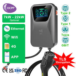 Universal Home Qr Code Wifi App Voiture électrique rapide Ocpp 1.6j Ev Station <span class=keywords><strong>de</strong></span> charge Commercial Pos Ev Chargeur avec paiement - Product Image 1
