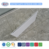 Profilé d'extrusion en PVC durable pour rebord de fenêtre, idéal pour l'amélioration de l'habitat