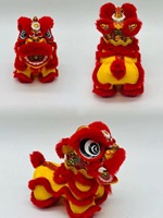 Ornement de voiture en vente chaude, ornement traditionnel de danse du lion chinois