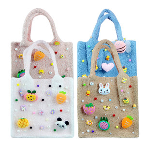 <b>Easter</b> Bunny Fun Handles Felt <b>Gift</b> <b>Bags</b> for Kids Age Range 5 to 7 Years Made of Plastic for <b>Easter</b> Celebrations - Product Image 1