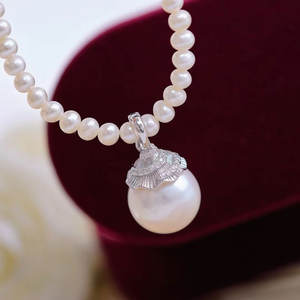 Accesorio de Plata S925 para Colgante, Base Vacía para DIY con Cuentas Redondas de 10-13 mm, Chapado en Oro, Collar Ocultador, Código de Producto 31088 - Product Image 2