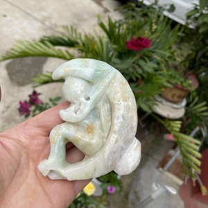 Vente en gros, cristal naturel poli, jaspe bleu ciel, calcite des <span class=keywords><strong>caraïbes</strong></span>, sculptures de fée à la main pour la décoration - Product Image 4