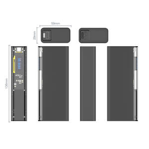 PIX-LINK M27 Routeur WiFi 4G <span class=keywords><strong>2</strong></span>-en-1 avec Power Bank, Double Bande WiFi, Emplacements pour Cartes SIM LTE, Batterie 8000 mAh, Routeur Hotspot - Product Image 5