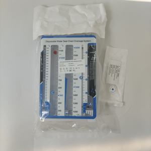 Système de <span class=keywords><strong>drainage</strong></span> thoracique jetable stérilisé et étanche pour consommables médicaux hospitaliers OEM – Bouteille de <span class=keywords><strong>drainage</strong></span> des plaies thoraciques à usage unique - Product Image 3