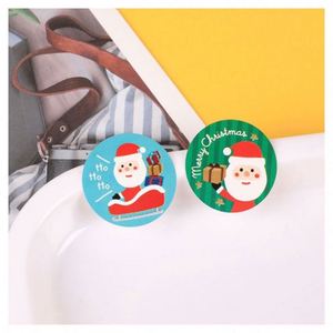 Autocollants en gel Joyeux Noël, étiquettes décoratives de Noël en PVC, série cadeau pour sceller les enveloppes, les colis et les cartes - Product Image 5