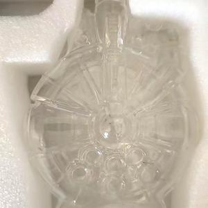 Giá Rẻ Bán chạy Thương hiệu Hà Bắc tàu vũ trụ hình thủy tinh borosilicate cao Whisky Decanter sáng tạo theo chủ đề khoa học viễn tưởng - Product Image 2