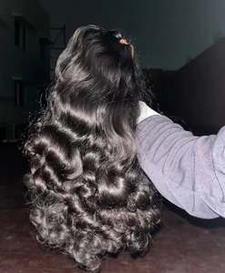 Peluca de Cabello Humano Virgen Vietnamita con Rizos Birmanos, 180% de Densidad, Sin Pegamento, Encaje Frontal HD, 100% Cabello Humano Virgen - Product Image 3