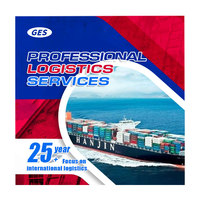 Transit aérien et maritime de qualité supérieure : Tarifs/coûts de fret Chine AE LCL+Express 20-35 jours