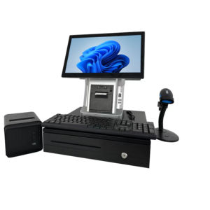 Pantalla dual Sistema POS táctil de 15,6 pulgadas Segunda pantalla para máquina <span class=keywords><strong>Registradora</strong></span> para Servicios de Impuestos - Product Image 2