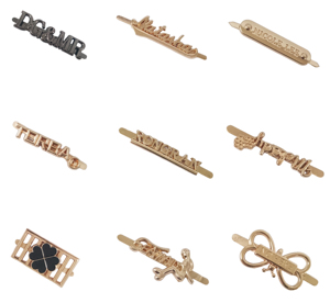 Wholesale Engraved Brand Logo Metal Tag Custom Metal Logo Labels for <b>Clothing</b> - Product Image 4