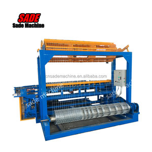 Macchina Automatica <span class=keywords><strong>SADE</strong></span> GF con Motore e PLC per la Produzione di Recinzioni a Maglia Metallica con Giunti a Cerniera, Alta Efficienza per Recinti di Fattorie/Campi per Bestiame - Product Image 3