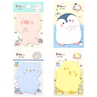 Bloc-notes auto-adhésif personnalisé kawaii