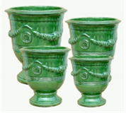 Vaso in Ceramica Terracotta Smaltata <span class=keywords><strong>per</strong></span> <span class=keywords><strong>Fiori</strong></span>, <span class=keywords><strong>Fioriera</strong></span> in Argilla <span class=keywords><strong>per</strong></span> Giardino Esterno - Product Image 5
