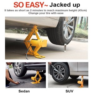 3 Ton Steel Electric Hydraulic Scissors <strong>Jack</strong> with Touch Screen Portable <strong>Automatic</strong> Lift for Small Trucks SUVs &amp; Electric <strong>Cars</strong> - Product Image 6