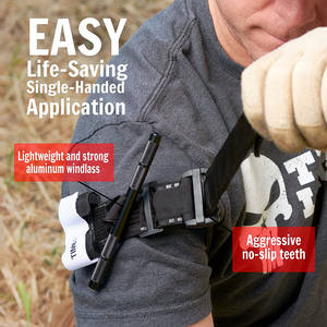 Gato de <span class=keywords><strong>torniquete</strong></span> de varilla de aluminio personalizado para primeros auxilios de emergencia médica al aire libre - Product Image 4