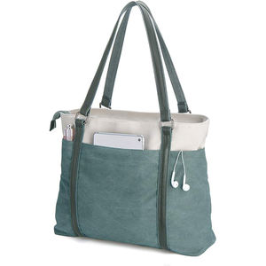 Muestra Gratis, Bolso de Mano Portátil con Cierre de Cremallera y Cordón, Diseño de Moda 2025, para Mujeres y Damas de Oficina - Product Image 2