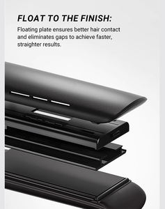 250C tóc ép tóc Titan Lớp phủ gốm tấm rộng chuyên nghiệp phẳng sắt công cụ kiểu tóc - Product Image 2