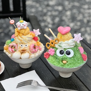 Etpack khách hàng in giấy dùng một lần Ice Cream cup với mái vòm Nắp bán buôn, giấy dùng một lần - Product Image 2