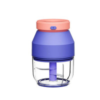 2023 AMZ nouvelle vente chaude 230ml Portable et USB Rechargeable gingembre ail légumes hachoir électrique Mini hachoir à ail