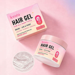 Gel Coiffant Bio à l'Huile de Coco - Fixation Forte, Texturisant, Hydratant, Fini Brillant pour Tresses, Locks et Twists - Product Image 3
