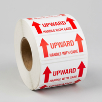 Etiquetas de Envío Autoadhesivas de Papel Recubierto Impermeable - Pegatinas Logísticas para Almacenamiento y Manejo de Paquetes