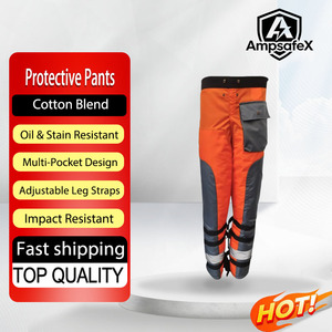 Pantalones Anticorte Ajustables para Motosierra al por Mayor, Chaps Protectoras Personalizables de PE con Nivel de Resistencia al Calor 800C - Product Image 1