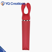 Factory Clitoris Stimulation 3 Perlen Lippenstift Zauberstab Massage gerät wiederauf ladbare Mini Vibrator Nippel Vibratoren