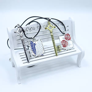 Anime Shingeki No Kyojin collar Attack -Titan collar <span class=keywords><strong>alas</strong></span> de la libertad colgantes collares joyería para disfraz Collares - Product Image 2