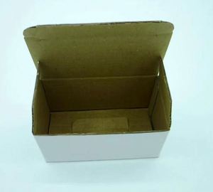 High Quality Customizable Reusable Portable Self Erecting Eco-Friendly <b>White</b> Rectangle Apparel Packaging <b>Boxes</b> Ribbon Die Cuts - Product Image 4