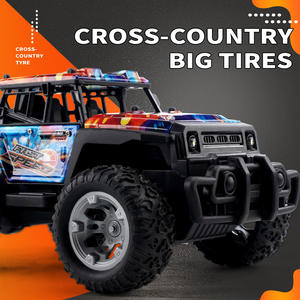 KSF 2.4G Voiture d'escalade hors route à grande vitesse Camion Rc <span class=keywords><strong>avec</strong></span> lumière Camion monstre tout-terrain Télécommande pour garçons Cadeaux - Product Image 4